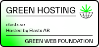 Link to https://www.thegreenwebfoundation.org/green-web-check/?url=elastx.se